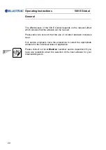 Preview for 38 page of Blastrac 500 E Global Operating Instructions Manual