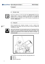 Preview for 40 page of Blastrac 500 E Global Operating Instructions Manual