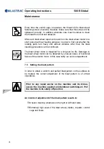 Preview for 64 page of Blastrac 500 E Global Operating Instructions Manual