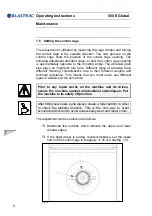 Preview for 66 page of Blastrac 500 E Global Operating Instructions Manual