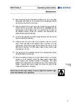 Preview for 67 page of Blastrac 500 E Global Operating Instructions Manual