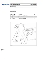 Preview for 104 page of Blastrac 500 E Global Operating Instructions Manual