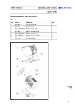 Preview for 105 page of Blastrac 500 E Global Operating Instructions Manual