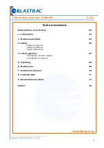 Preview for 3 page of Blastrac 500HSH Operating Instructions Manual