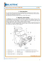 Preview for 4 page of Blastrac 500HSH Operating Instructions Manual