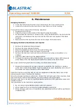 Preview for 9 page of Blastrac 500HSH Operating Instructions Manual