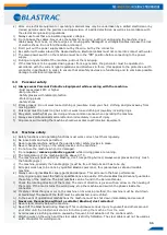 Preview for 11 page of Blastrac 900VMB Operating Instructions Manual