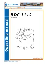 Blastrac BDC-1112 Operating Manual preview