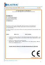 Preview for 2 page of Blastrac BDC-1112 Operating Manual