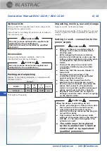 Preview for 7 page of Blastrac BDC-122H Instruction Manual