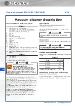 Preview for 5 page of Blastrac BDC-133H Instruction Manual