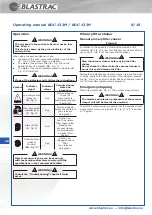 Preview for 9 page of Blastrac BDC-133H Instruction Manual