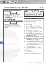 Preview for 11 page of Blastrac BDC-133H Instruction Manual