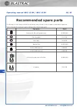 Preview for 17 page of Blastrac BDC-133H Instruction Manual