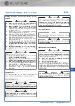 Preview for 7 page of Blastrac BDC-22-110V Instruction Manual