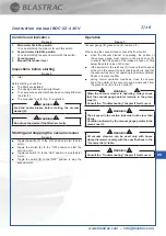 Preview for 9 page of Blastrac BDC-22-110V Instruction Manual