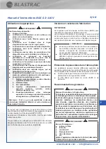 Preview for 21 page of Blastrac BDC-22-110V Instruction Manual