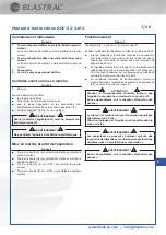 Preview for 25 page of Blastrac BDC-22-110V Instruction Manual