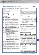 Preview for 37 page of Blastrac BDC-22-110V Instruction Manual