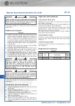 Preview for 44 page of Blastrac BDC-22-110V Instruction Manual