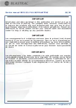 Preview for 80 page of Blastrac BDC-22-110V Instruction Manual