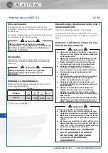 Preview for 44 page of Blastrac BDC-22 Operating Manual