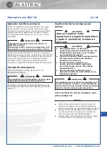 Предварительный просмотр 49 страницы Blastrac BDC-22 Operating Manual