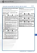 Preview for 7 page of Blastrac BDC-23-110V-P Instruction Manual