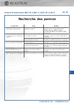 Preview for 33 page of Blastrac BDC-23-110V-P Instruction Manual