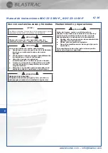 Preview for 40 page of Blastrac BDC-23-110V-P Instruction Manual