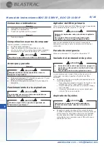 Preview for 42 page of Blastrac BDC-23-110V-P Instruction Manual