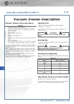 Preview for 6 page of Blastrac BDC-24-230V-P Instruction Manual