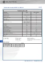 Preview for 8 page of Blastrac BDC-24-230V-P Instruction Manual