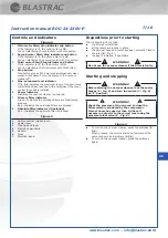 Preview for 9 page of Blastrac BDC-24-230V-P Instruction Manual