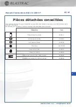 Preview for 33 page of Blastrac BDC-24-230V-P Instruction Manual