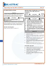 Preview for 12 page of Blastrac BDC-3155HCA Instruction Manual