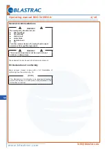 Preview for 22 page of Blastrac BDC-3155HCA Instruction Manual