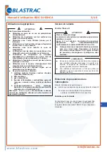 Preview for 37 page of Blastrac BDC-3155HCA Instruction Manual