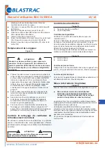 Preview for 47 page of Blastrac BDC-3155HCA Instruction Manual