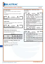 Preview for 56 page of Blastrac BDC-3155HCA Instruction Manual