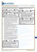 Preview for 61 page of Blastrac BDC-3155HCA Instruction Manual