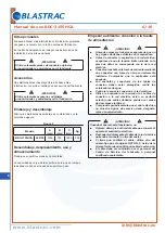 Preview for 72 page of Blastrac BDC-3155HCA Instruction Manual