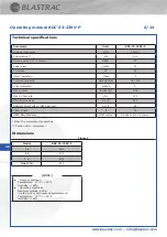 Предварительный просмотр 8 страницы Blastrac BDC-33-230V-P Instruction Manual