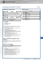 Предварительный просмотр 11 страницы Blastrac BDC-33-230V-P Instruction Manual