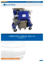 Blastrac BDC-44 Operating Manual preview