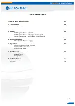 Preview for 3 page of Blastrac BDC-454 Operating Manual