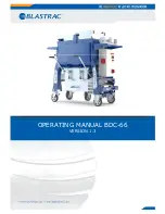 Blastrac BDC-66DBP Operating Manual preview