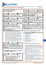 Preview for 13 page of Blastrac BDC1330 DBP Instruction Manual