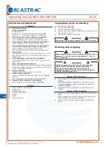 Preview for 24 page of Blastrac BDC1330 DBP Instruction Manual