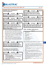 Preview for 27 page of Blastrac BDC1330 DBP Instruction Manual